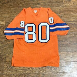 80-90’s NFL Ravens Knit Orange Denver broncos Jersey